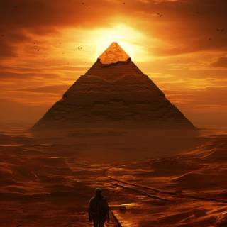 Pyramid phone wallpaper