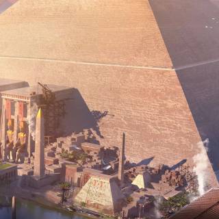 Pyramid phone wallpaper