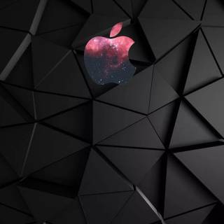 Apple iPhone black wallpaper