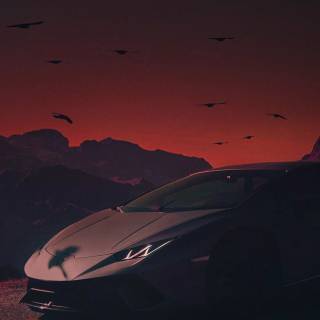 Lamborghini iPhone X wallpaper