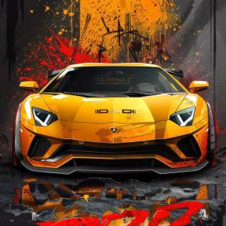 Lamborghini iPhone X wallpaper