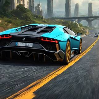 Lamborghini iPhone X wallpaper