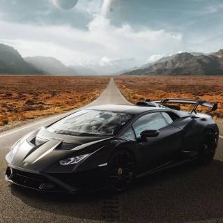 Lamborghini iPhone X wallpaper