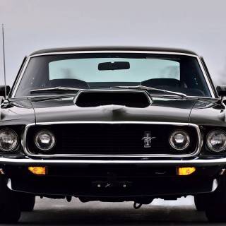 1969 Mustang phone wallpaper