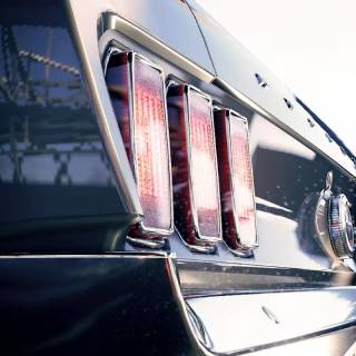 1969 Mustang phone wallpaper