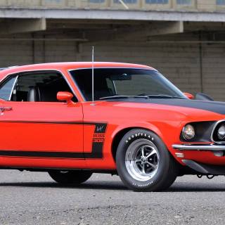 1969 Mustang phone wallpaper