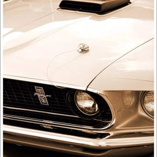 1969 Mustang phone wallpaper