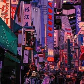 iPhone urban wallpaper