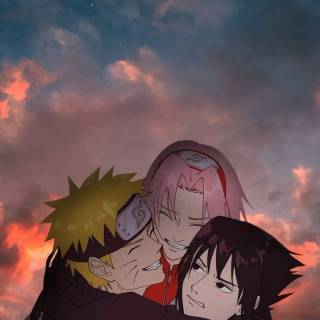 Anime group iPhone wallpaper