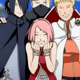 Anime group iPhone wallpaper