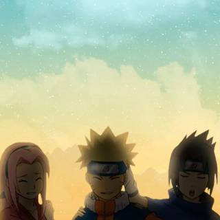 Anime group iPhone wallpaper