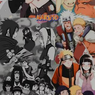 Anime group iPhone wallpaper