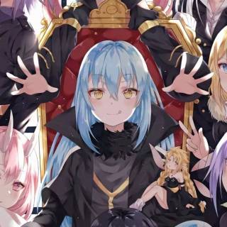 Anime group iPhone wallpaper
