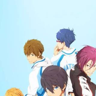 Anime group iPhone wallpaper