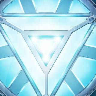 Arc Reactor iPhone wallpaper