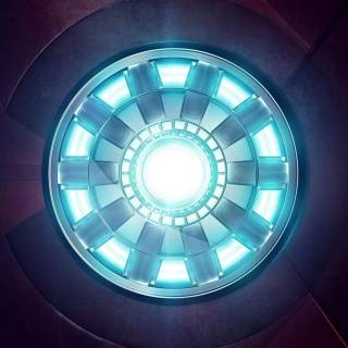 Arc Reactor iPhone wallpaper