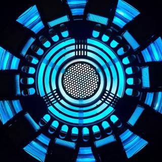 Arc Reactor iPhone wallpaper