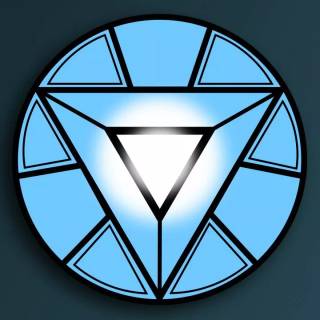 Arc Reactor iPhone wallpaper