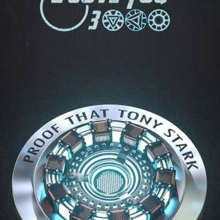 Arc Reactor iPhone wallpaper