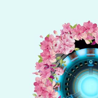 Arc Reactor iPhone wallpaper
