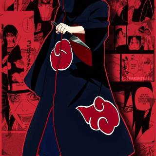 Itachi manga iPhone wallpaper