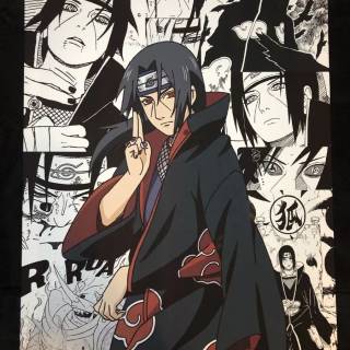 Itachi manga iPhone wallpaper