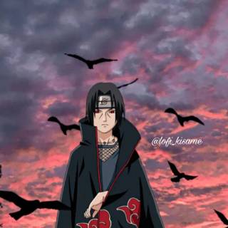 Itachi manga iPhone wallpaper