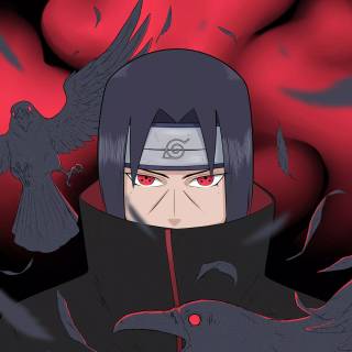 Itachi manga iPhone wallpaper