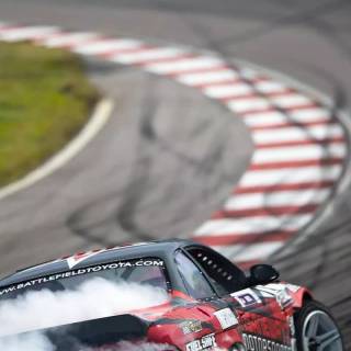 Cars drifting phone wallpaper