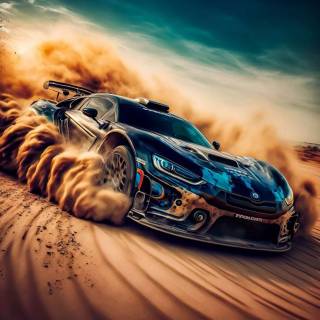 Cars drifting phone wallpaper