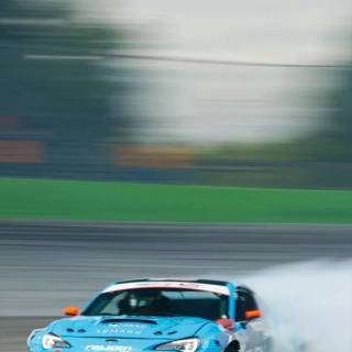 Cars drifting phone wallpaper