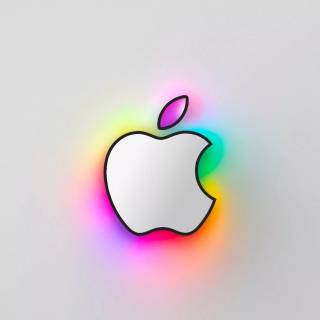 iPhone 12 Pro rainbow wallpaper