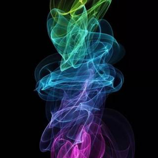 iPhone 12 Pro rainbow wallpaper