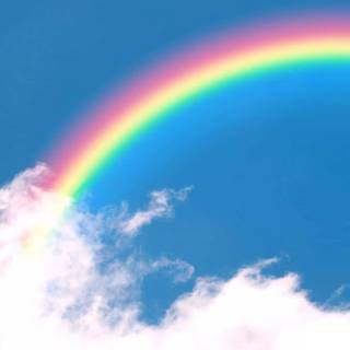 iPhone 12 Pro rainbow wallpaper