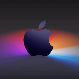 iPhone 12 Pro rainbow wallpaper