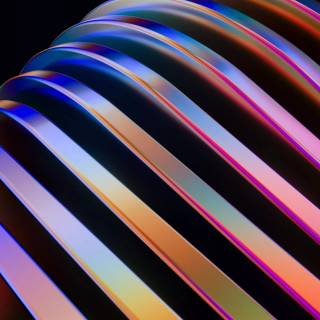 iPhone 12 Pro rainbow wallpaper