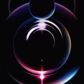 iPhone 12 Pro rainbow wallpaper