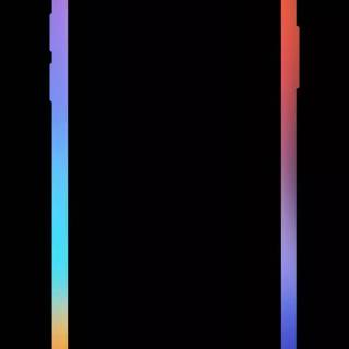 iPhone 12 Pro rainbow wallpaper