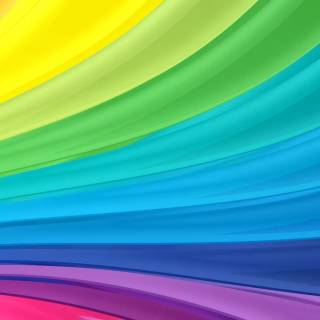 iPhone 12 Pro rainbow wallpaper