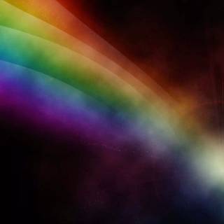iPhone 12 Pro rainbow wallpaper