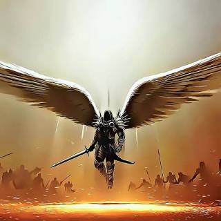 iPhone warrior wallpaper