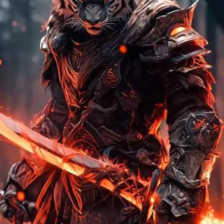 iPhone warrior wallpaper