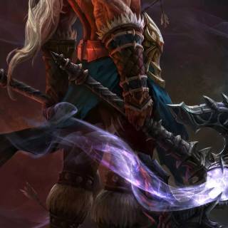 iPhone warrior wallpaper