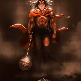 iPhone warrior wallpaper