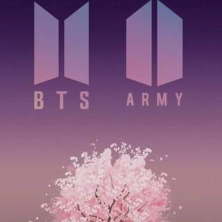 BTS purple phone wallpaper