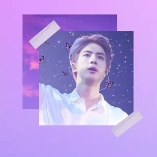 BTS purple phone wallpaper