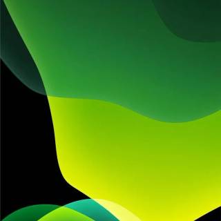 iPhone X green wallpaper