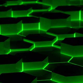 iPhone X green wallpaper