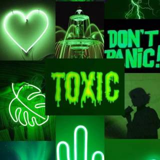 iPhone X green wallpaper