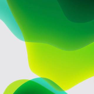 iPhone X green wallpaper